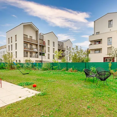 Appart Haut Standing Jardin Terrasse Parking Disneyland 7 Pers Wifi * Bussy-Saint-Georges