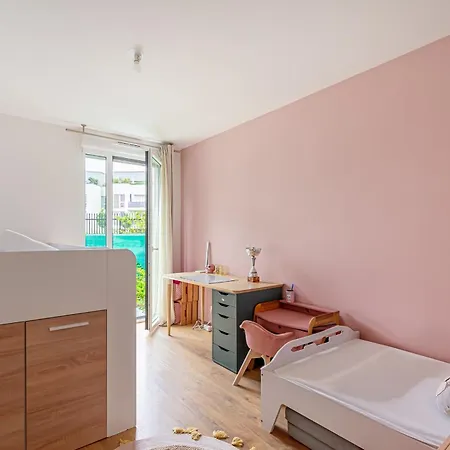 Apartment Appart Haut Standing Jardin Terrasse Parking Disneyland 7 Pers Wifi